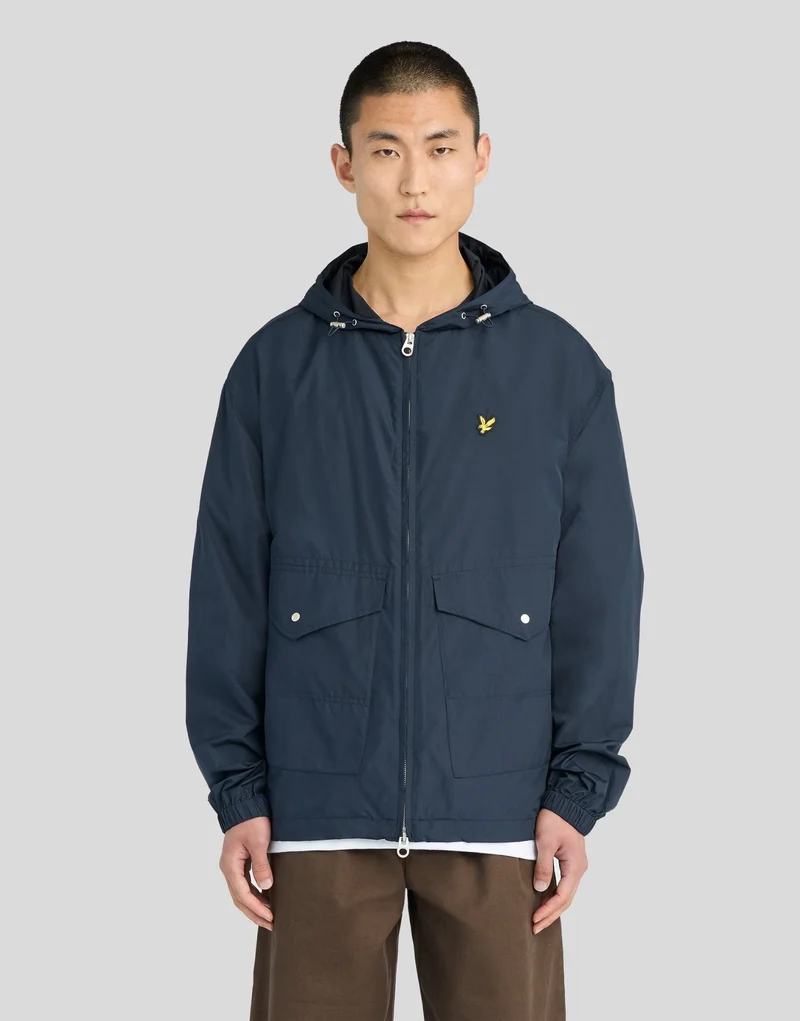 Lightweight Hooded Utility Jacket