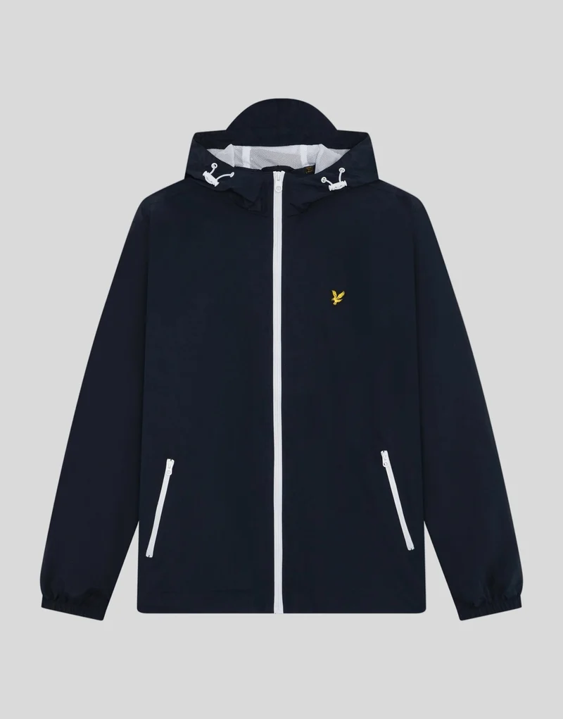 Contrast Zip Water Resistant Jacket