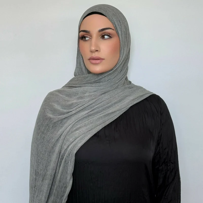Groothandel in modieuze modal sjaals voor dames, hoofddoeken, sjaals, islamitische hijab