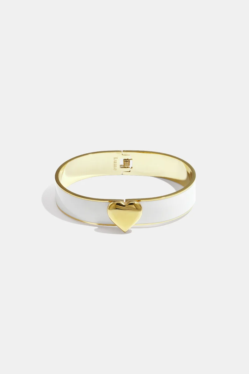 Hart Armband Dames – RVS & Emaille – 5 Kleuren