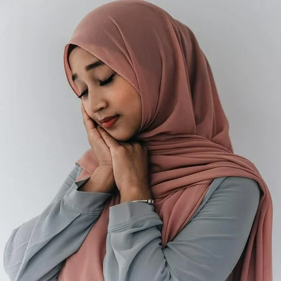 Groothandel elegante samengestelde chiffon moslim hijab sjaal omslagdoek