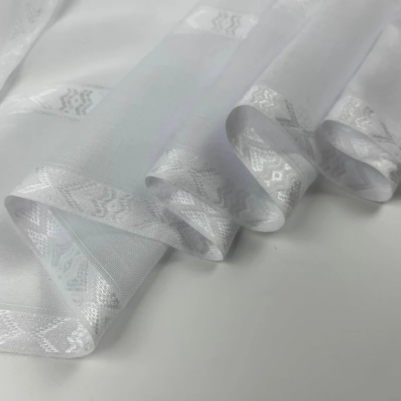 Groothandel Witte Moslim Hoofddoek Hijab Kleine Vierkante Sjaal Transparant