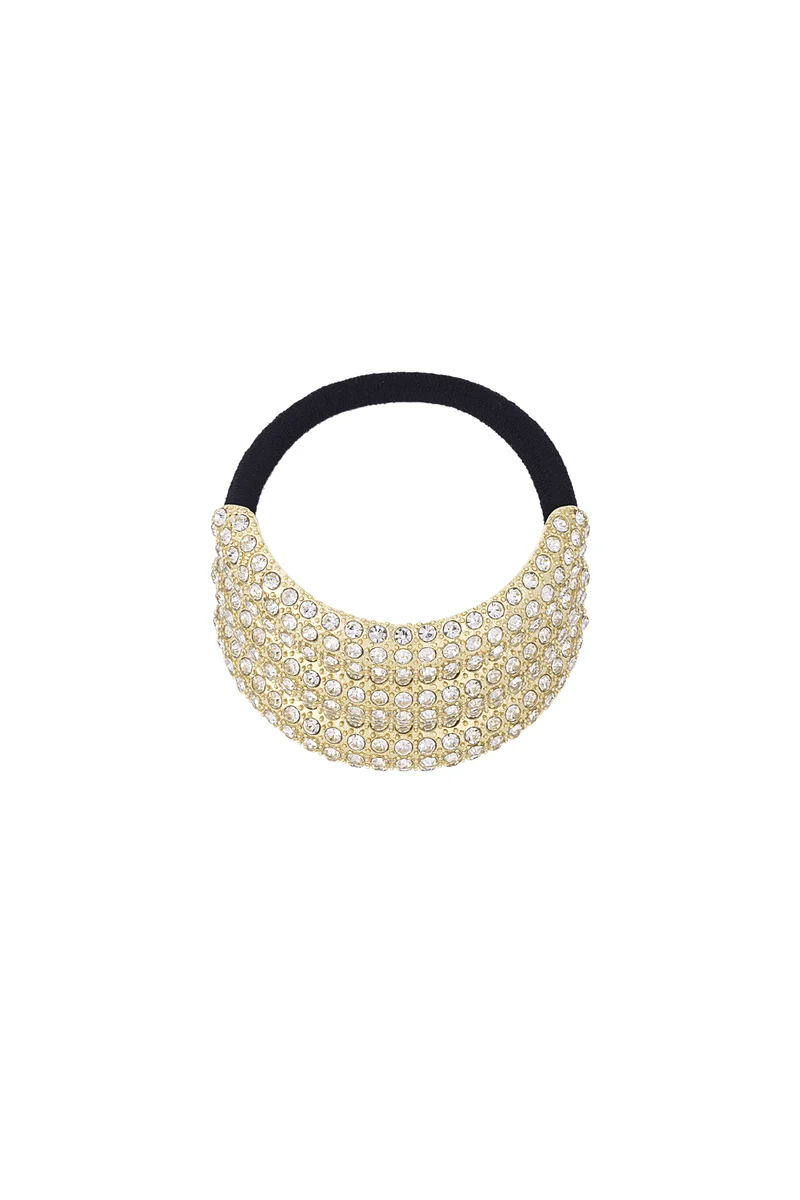 Goudkleurig Haarelastiek – Metalen Haaraccessoire