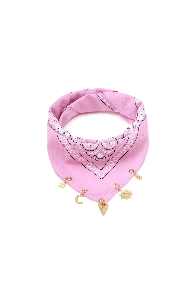 Katoenen Dames Sjaal met Paisleyprint – 5 Kleuren