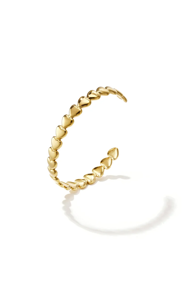 Goudkleurige Armband met Hart Dames – RVS – Minimalistisch