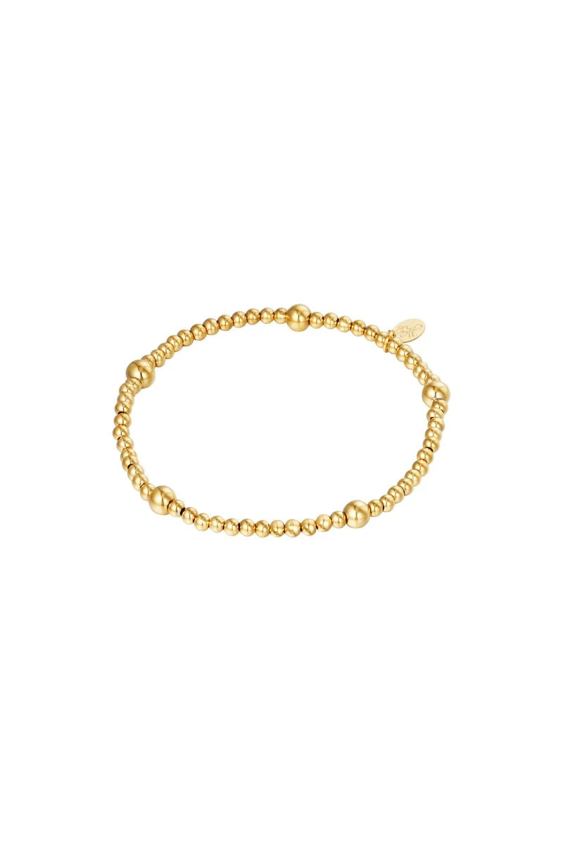 Kralenarmband Dames – RVS – Goud & Zilver