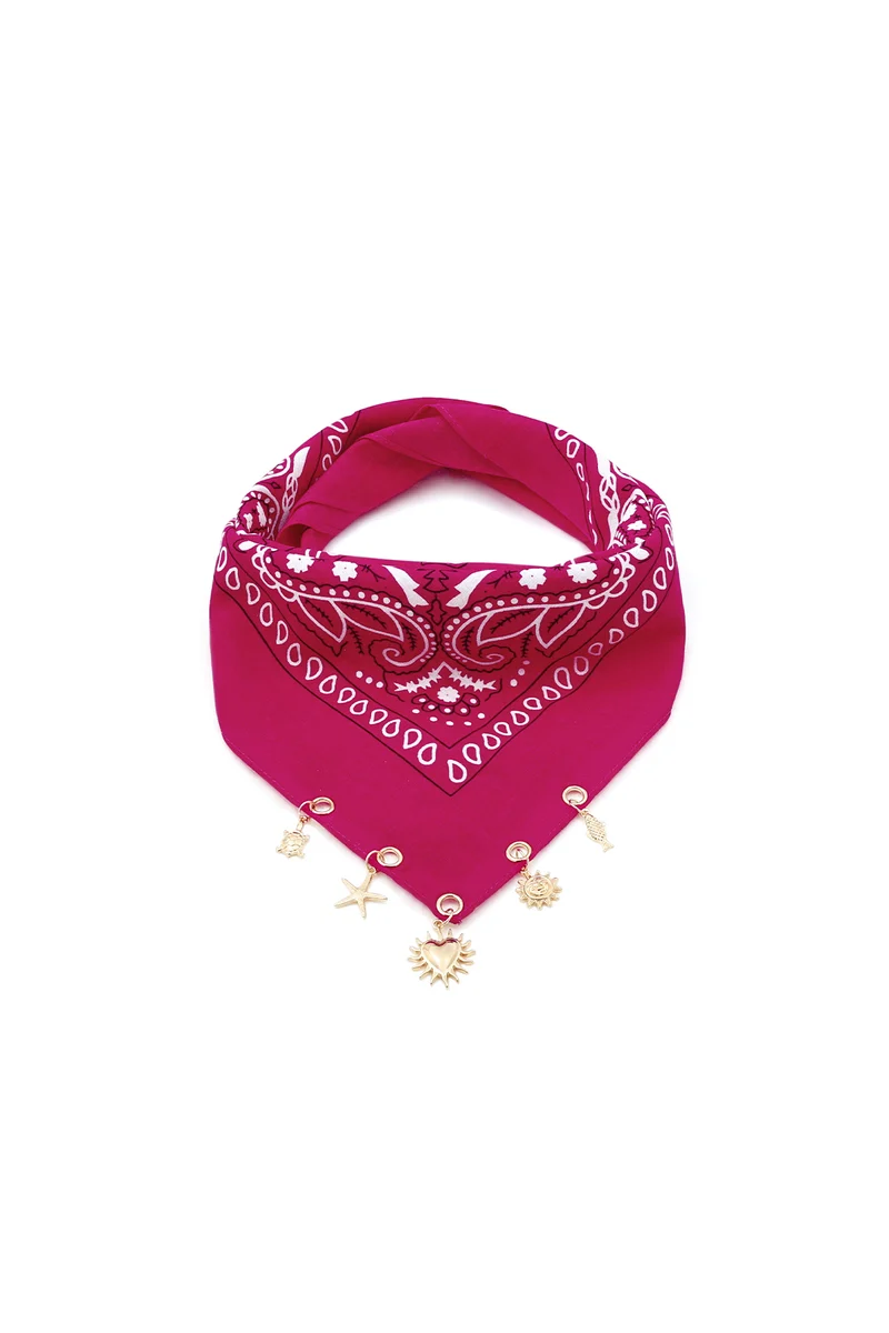 Katoenen Dames Sjaal met Paisleyprint – 5 Kleuren
