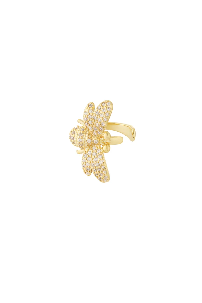 Oorbellen met Zirkoon Dames – Koper – Dierdesign – Goud & Zilver