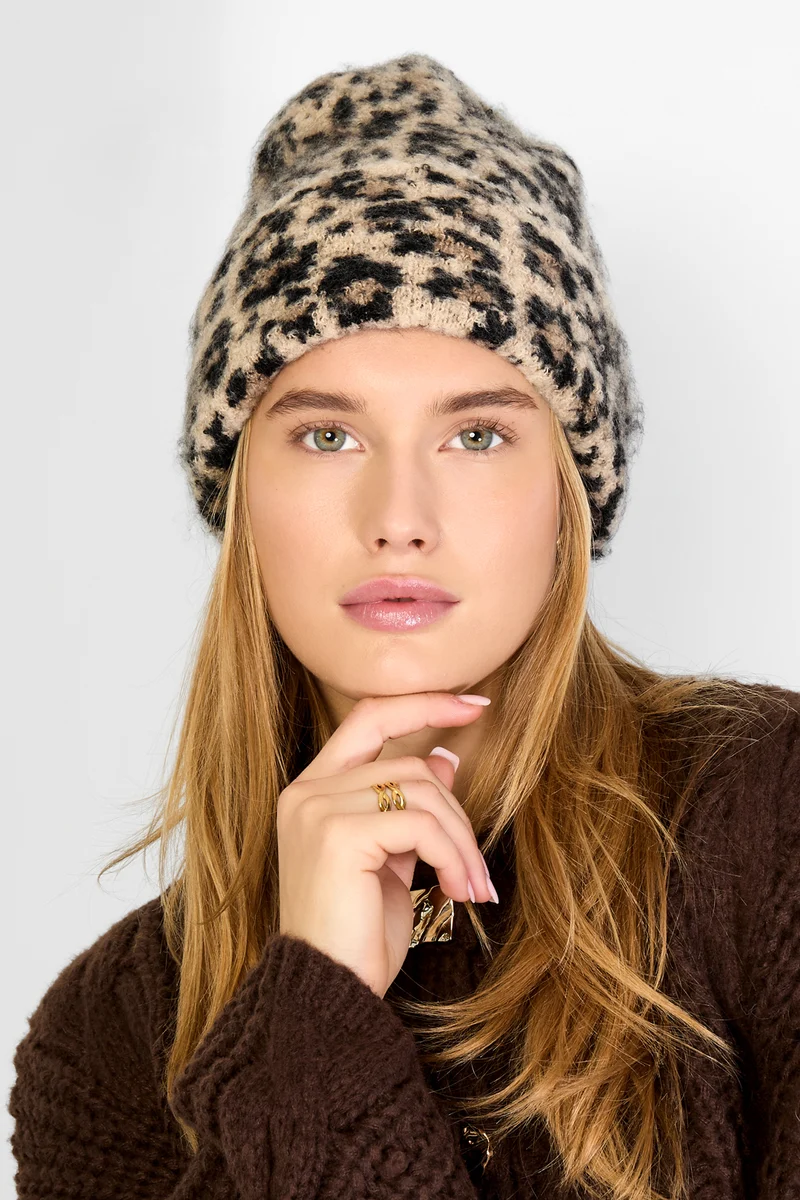 Hoeden Luipaardprint Casual