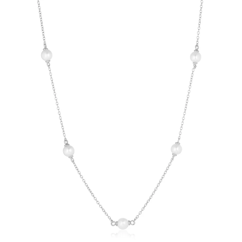 Sif Jakobs Padua 925 Sterling Zilveren Cinque Ketting SJ-N22225-P