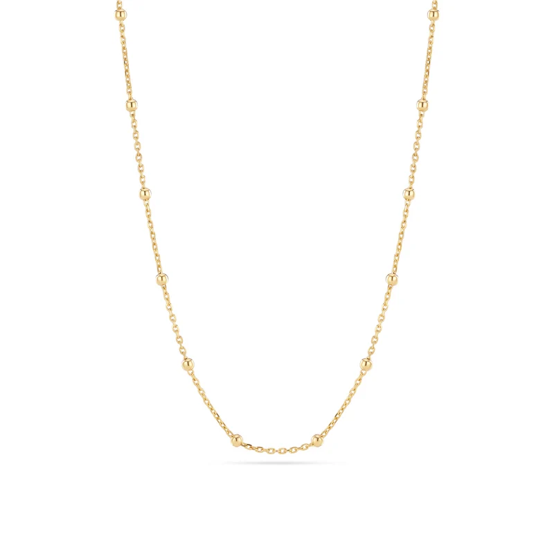 Sif Jakobs Gold Plated Sfere Chain SJ-N2748-YG