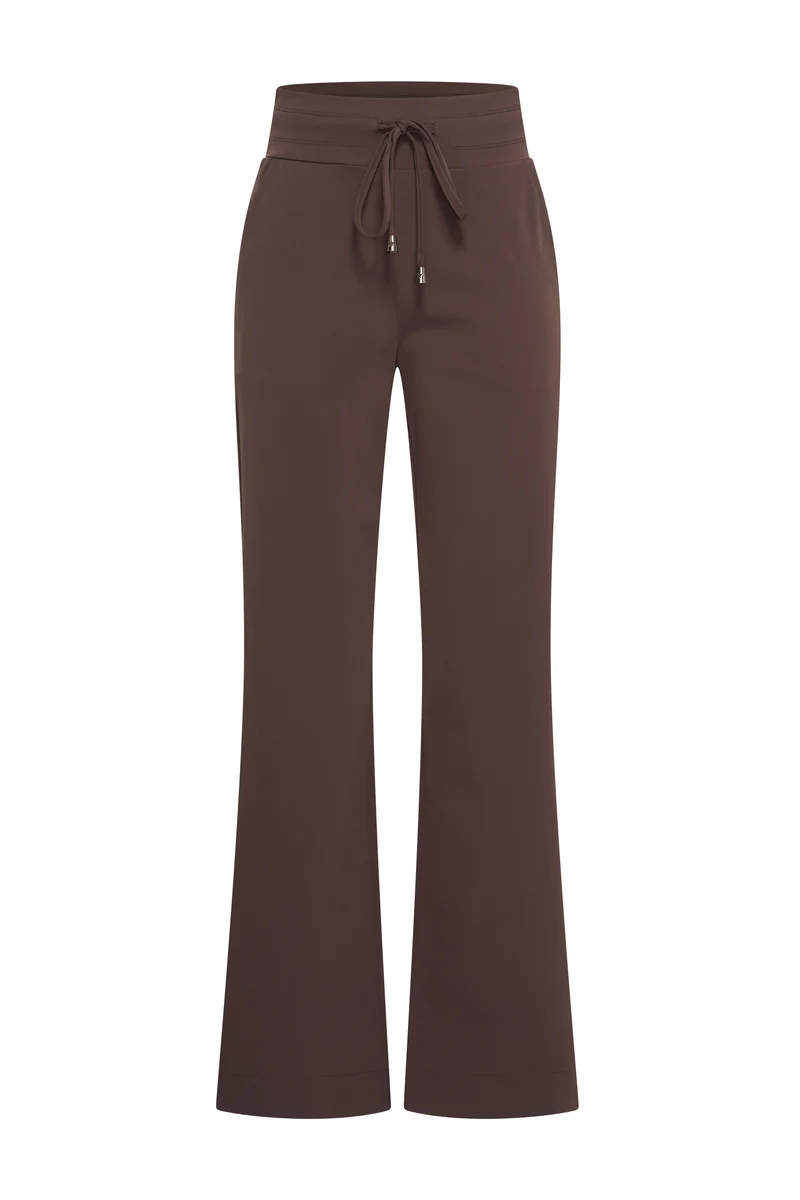Travel Broek Flared Espresso 202089