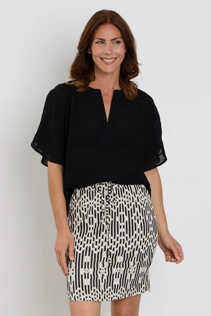 Blouse Desi Black 263