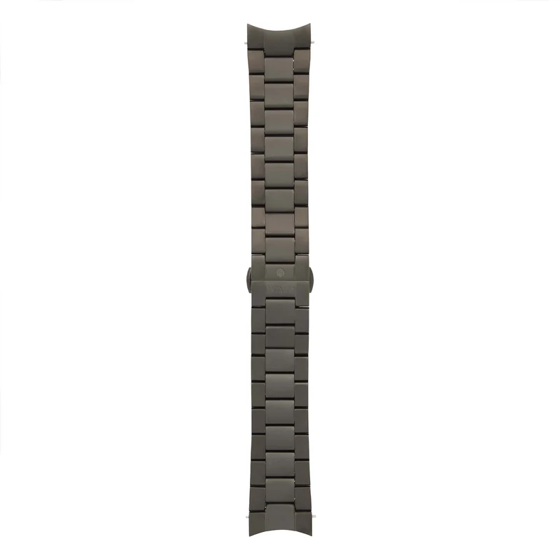 Sem Lewis Metropolitan Horlogeband 24mm Zwart SL620028