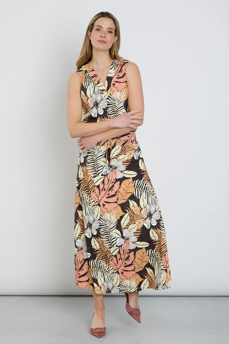 Travel Rok Botanical Print Espresso 202123
