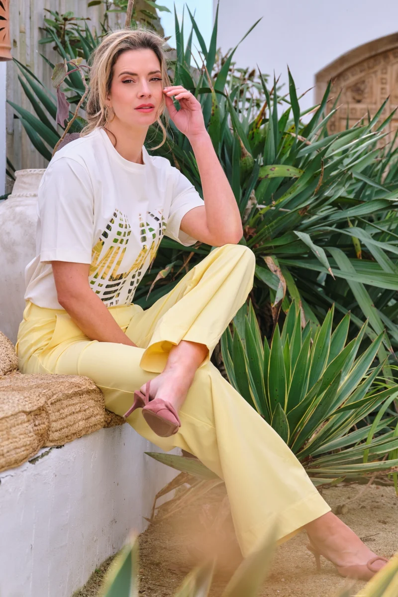 Heavy Travel Broek Lemon Yellow 202831A