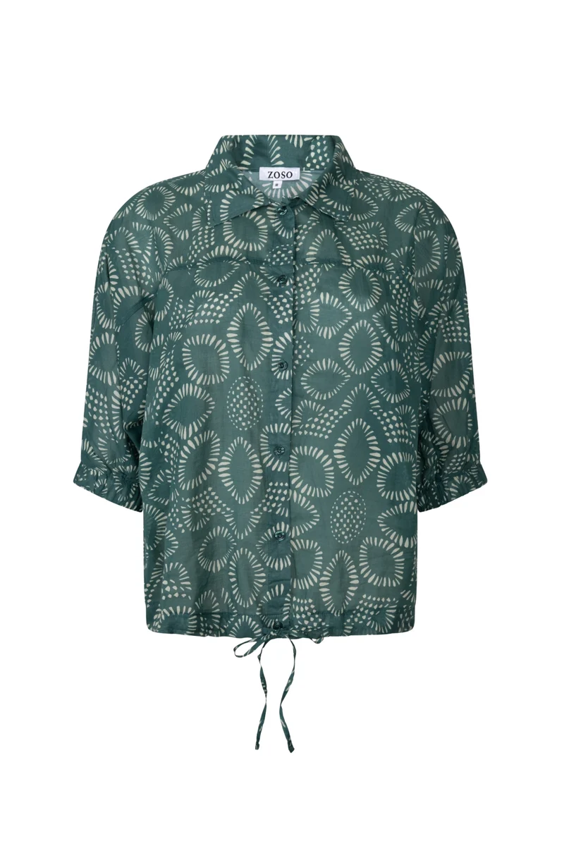 Blouse Iris Green 263