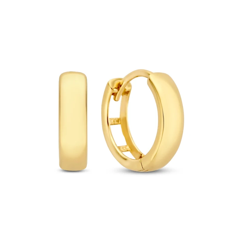 Isabel Bernard Rivoli Morgane 14 karaat gouden oorringen IB360141