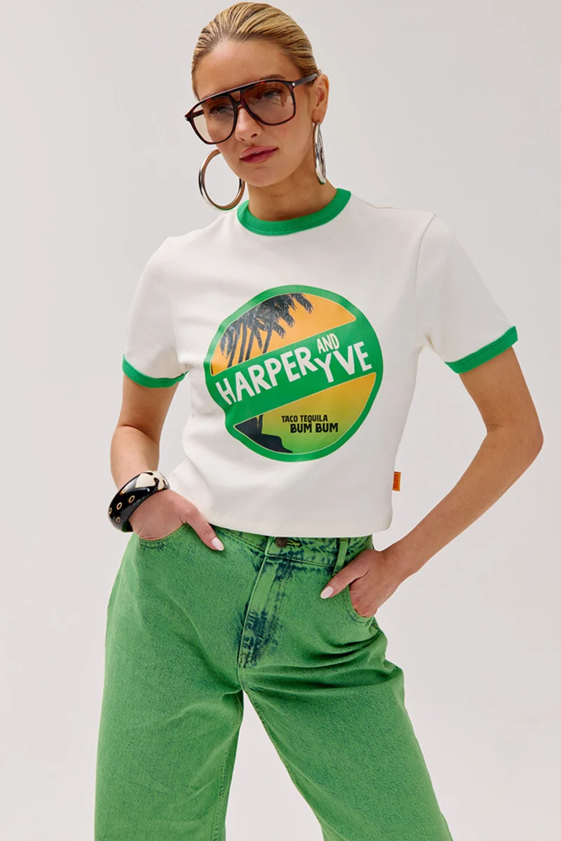 T-Shirt Tacotequila Ecru HS6Y307