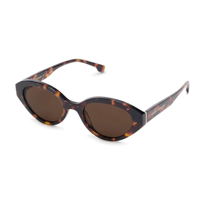 Isabel Bernard La Villette Rosaire Bruine Tortoise Ovale Zonnebril IB400002-14-14