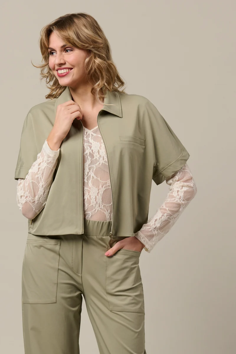 Travel Blouse Peike Khaki JA158