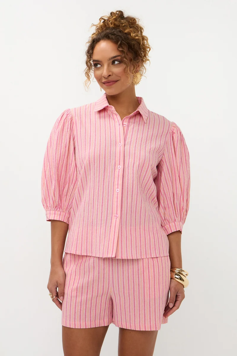 Blouse Annabella Pink Stripe