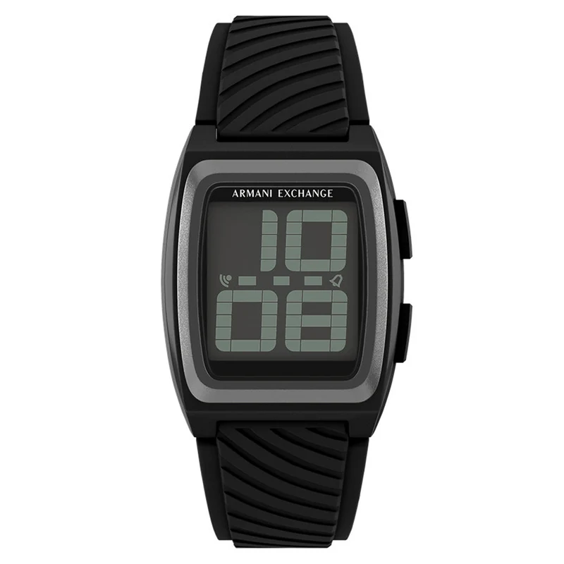 Armani Exchange Oval Black Dial Watch AX2971