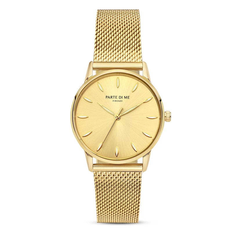 Parte Di Me Orologio rond dames horloge goudkleurig PDM09053