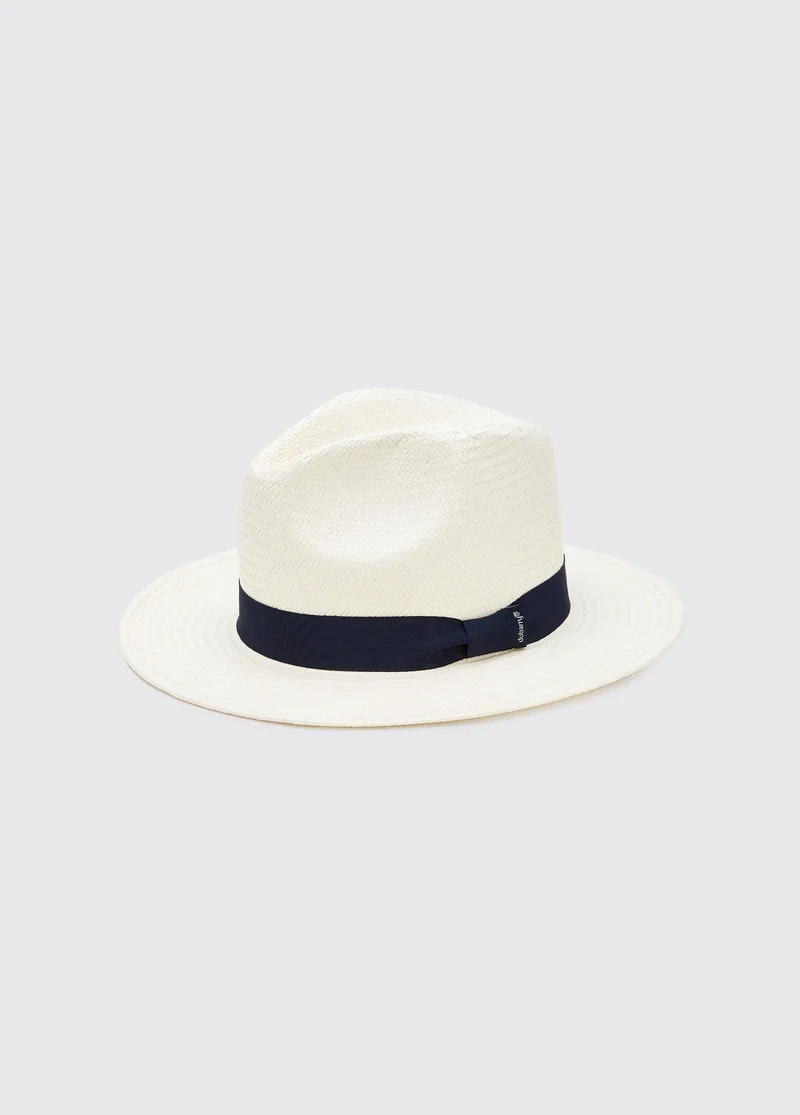 Arden Dames Fedora Hoed - Cream