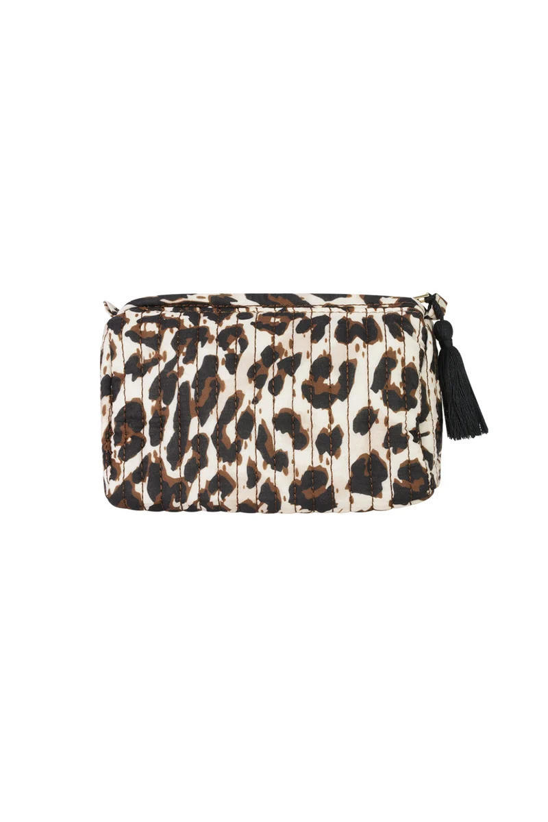 Make-up Tasje met Luipaardprint – Leopard Beauty Bag – Toilettas Dames