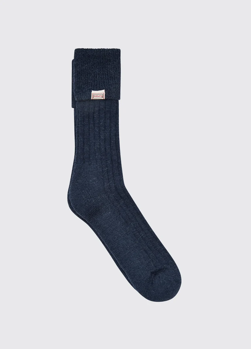 Holycross Alpaca Sokken - Kort - Navy