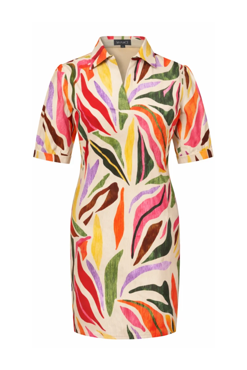 Travel Jurk Polo Summer Dance Print Kit 202605