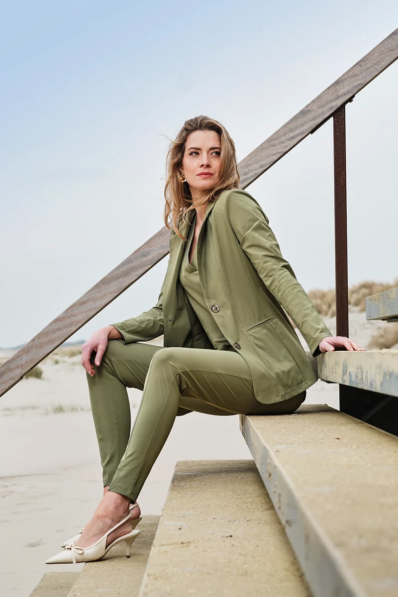 Travel Blazer Olive 202102
