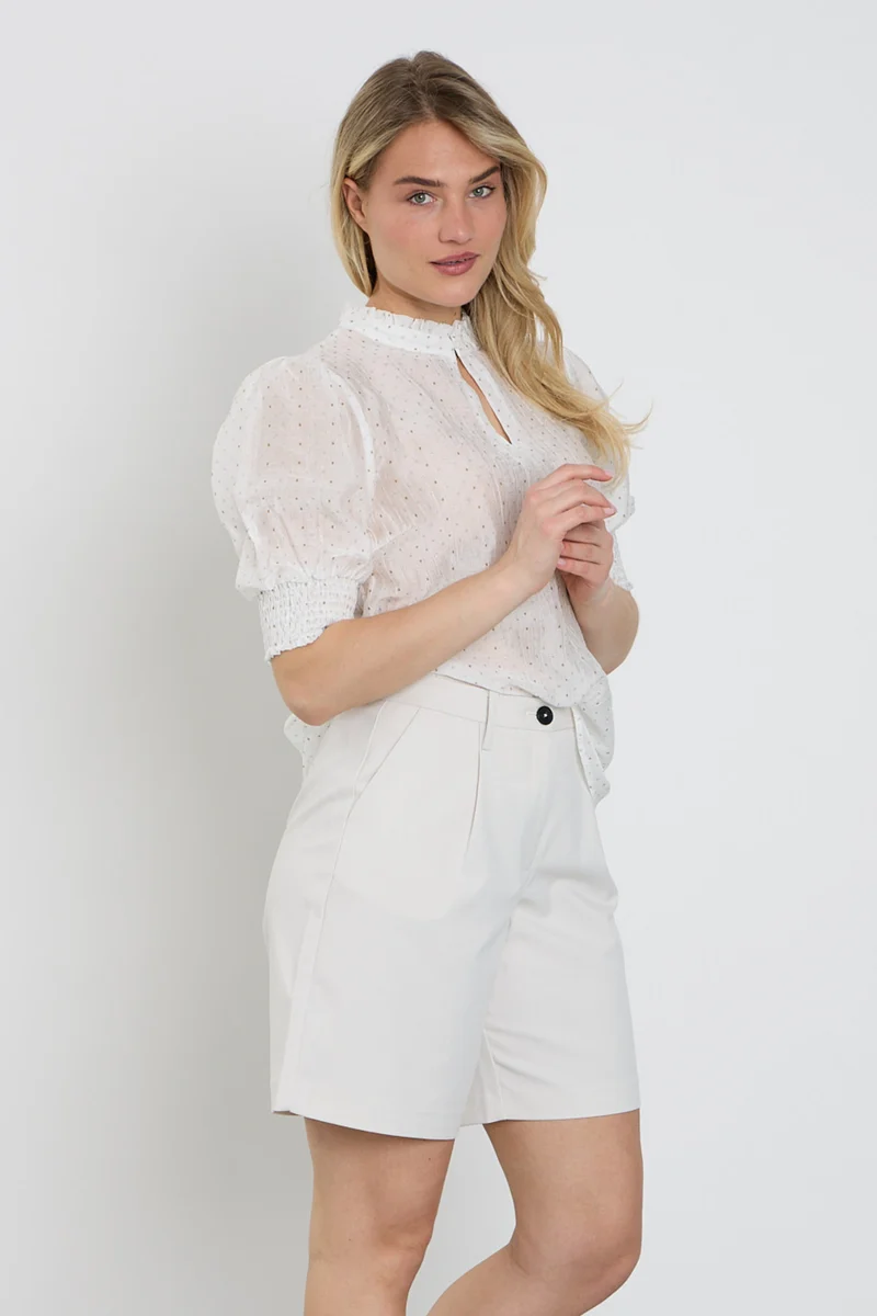 Blouse Fqlory Brilliant White Silver 208002