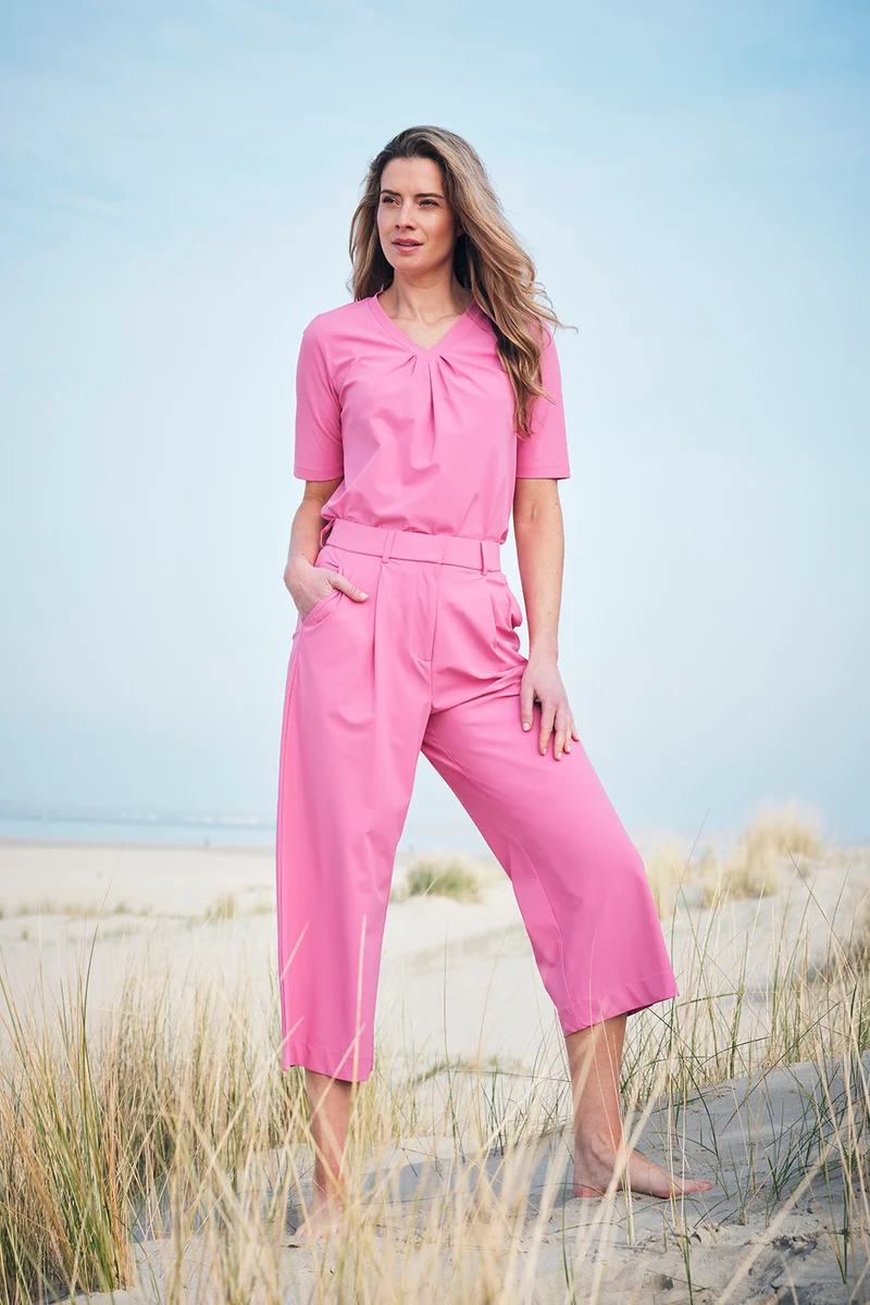 Travel Culotte Pleated Rose 202818