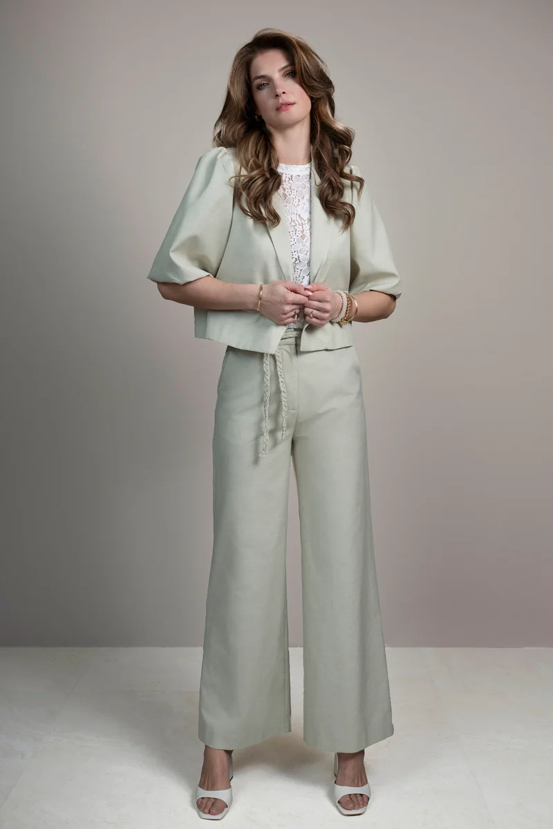Broek Yara Sage Linnen