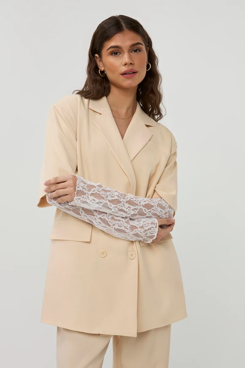 Blazer Fendi Beige