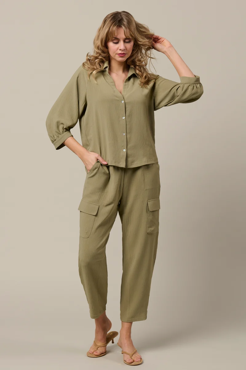 Broek Mandy Khaki PA444
