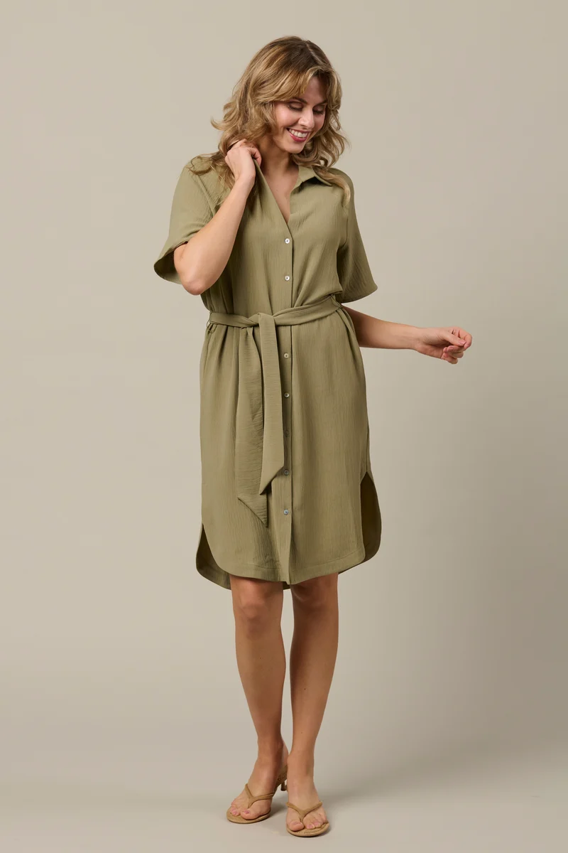 Jurk Margo Khaki DR303