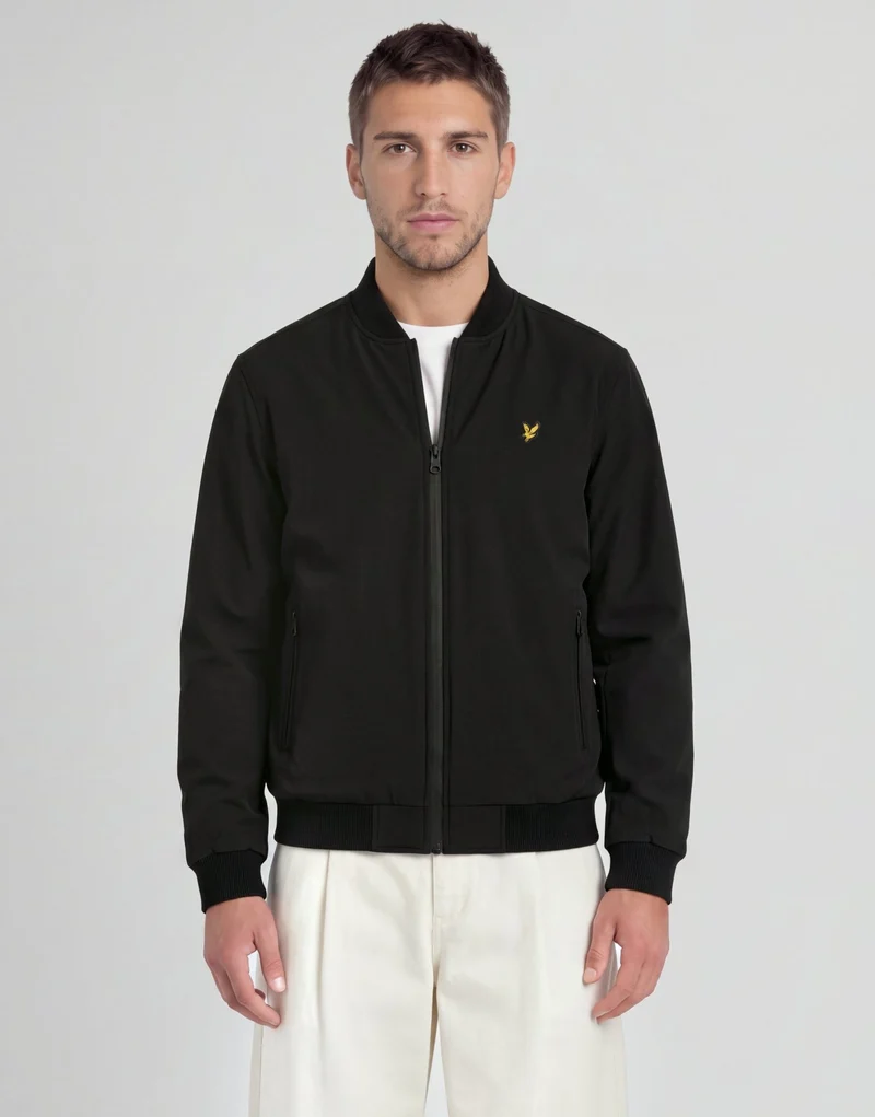Nylon Padded Bomber Jacket