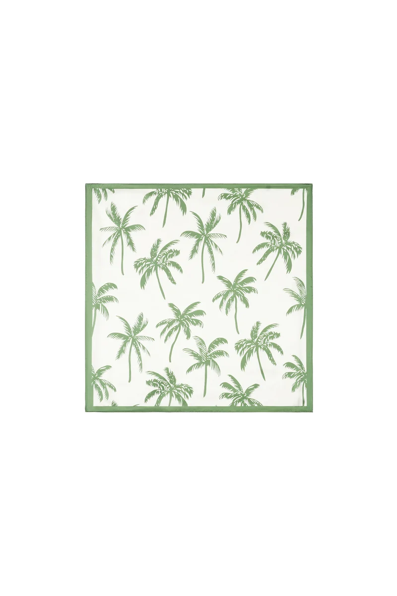 Zomersjaal met Palmboom Motief – Polyester | Simple Series | Dames