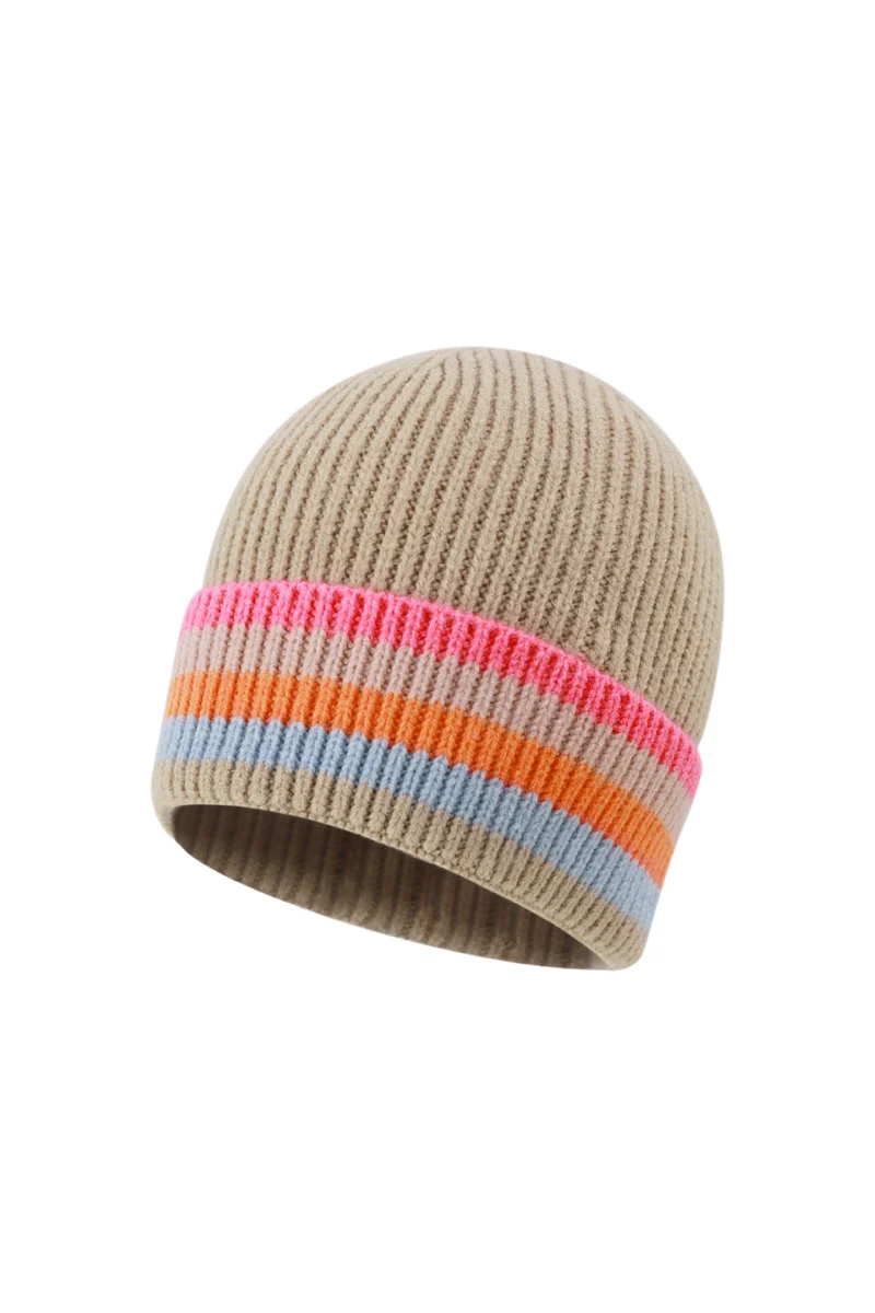 Gestreepte Wintermuts – 6 Kleuren | Herfst & Winter