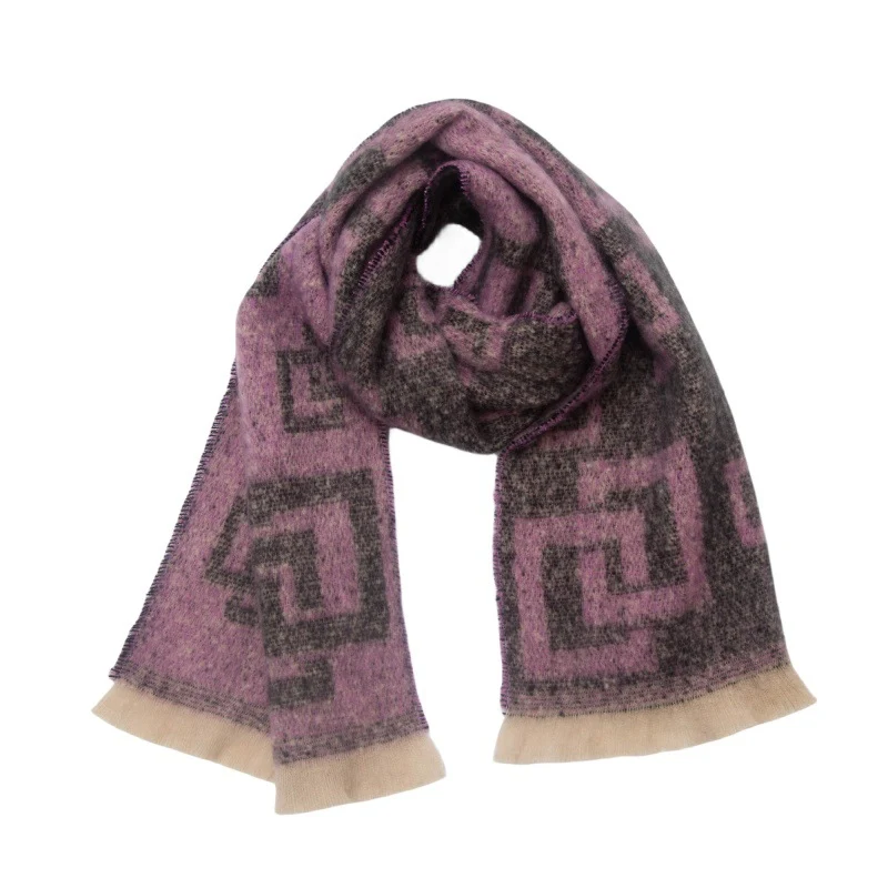 Vrouwen koude elegante winter sjaal wraps - Warme dikke mode raster deken groothandel