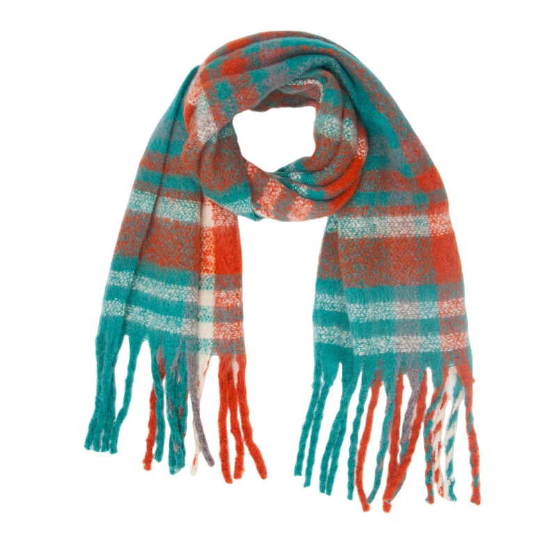 Winter Oversized Zachte Dikke Geruite Sjaal - Geruite Kleurrijke Dikke Warme Deken Fabrieken