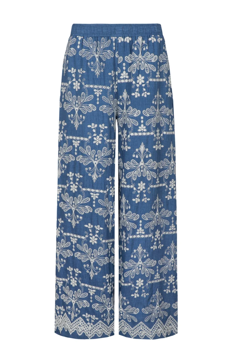 Broek Minou Denim Mid Blue