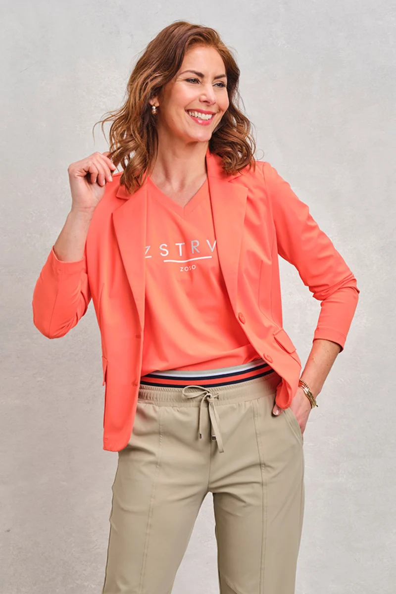Travel Blazer Chantal Coral 262