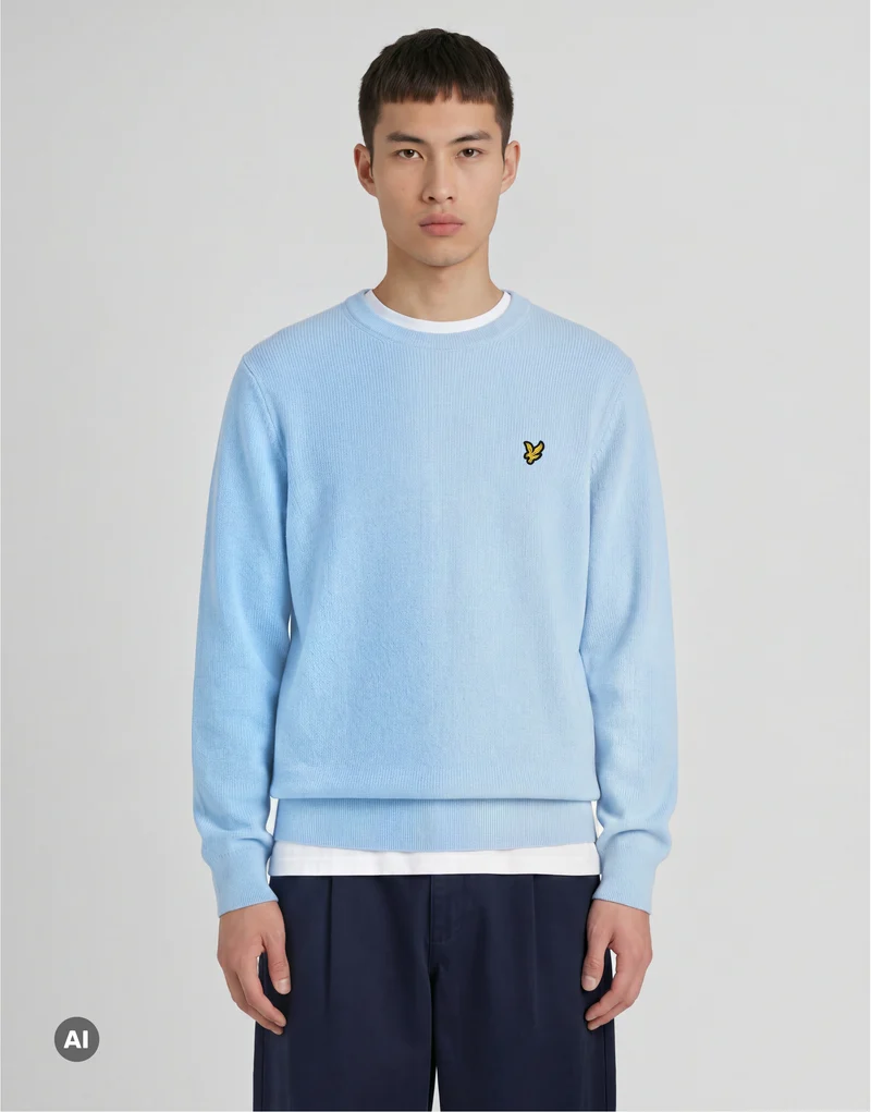 Heat Reactive Relaxed Crew Neck Jumper