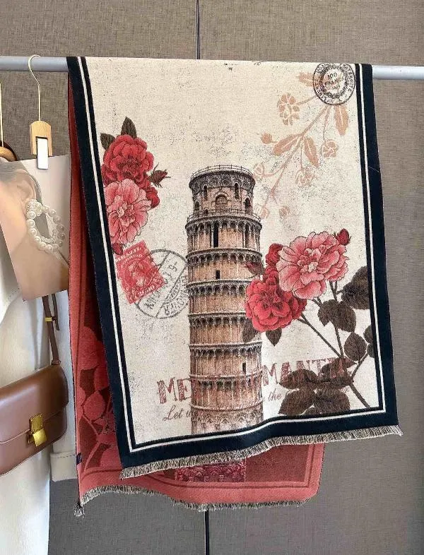 Toren van Pisa Sjaal: OEM, Groothandel en Op Maat Gemaakte Productie Oplossingen