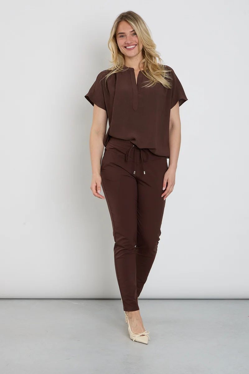 Travel Broek Penny Chocolate PA100-2