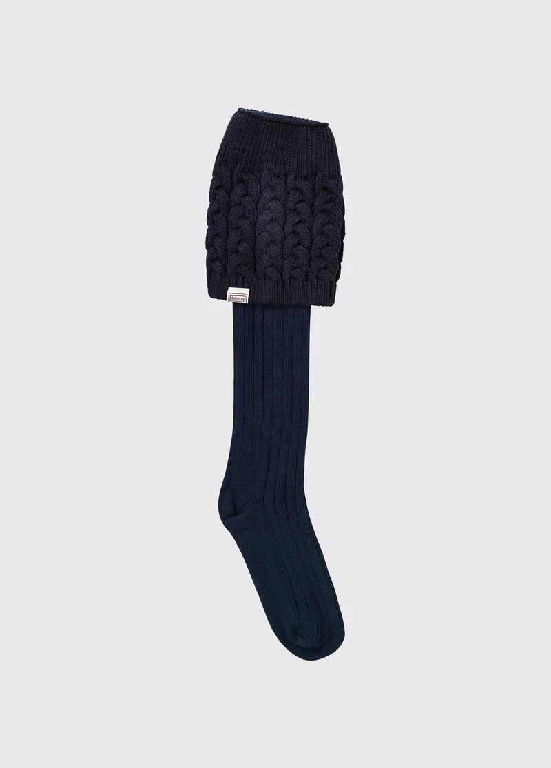 Trinity katoenen sokken - Lang - Navy